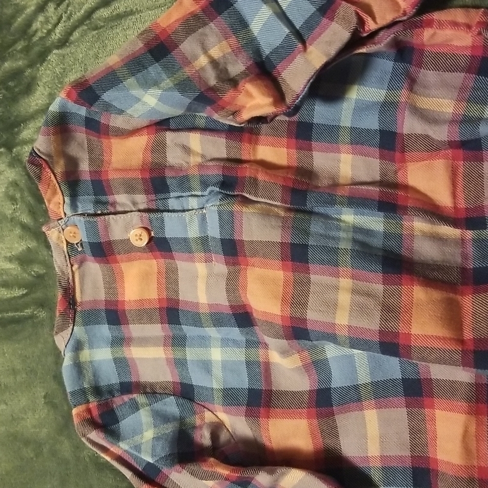 Oshkosh Baby Girl's Plaid Onesie - Picture 10 of 11